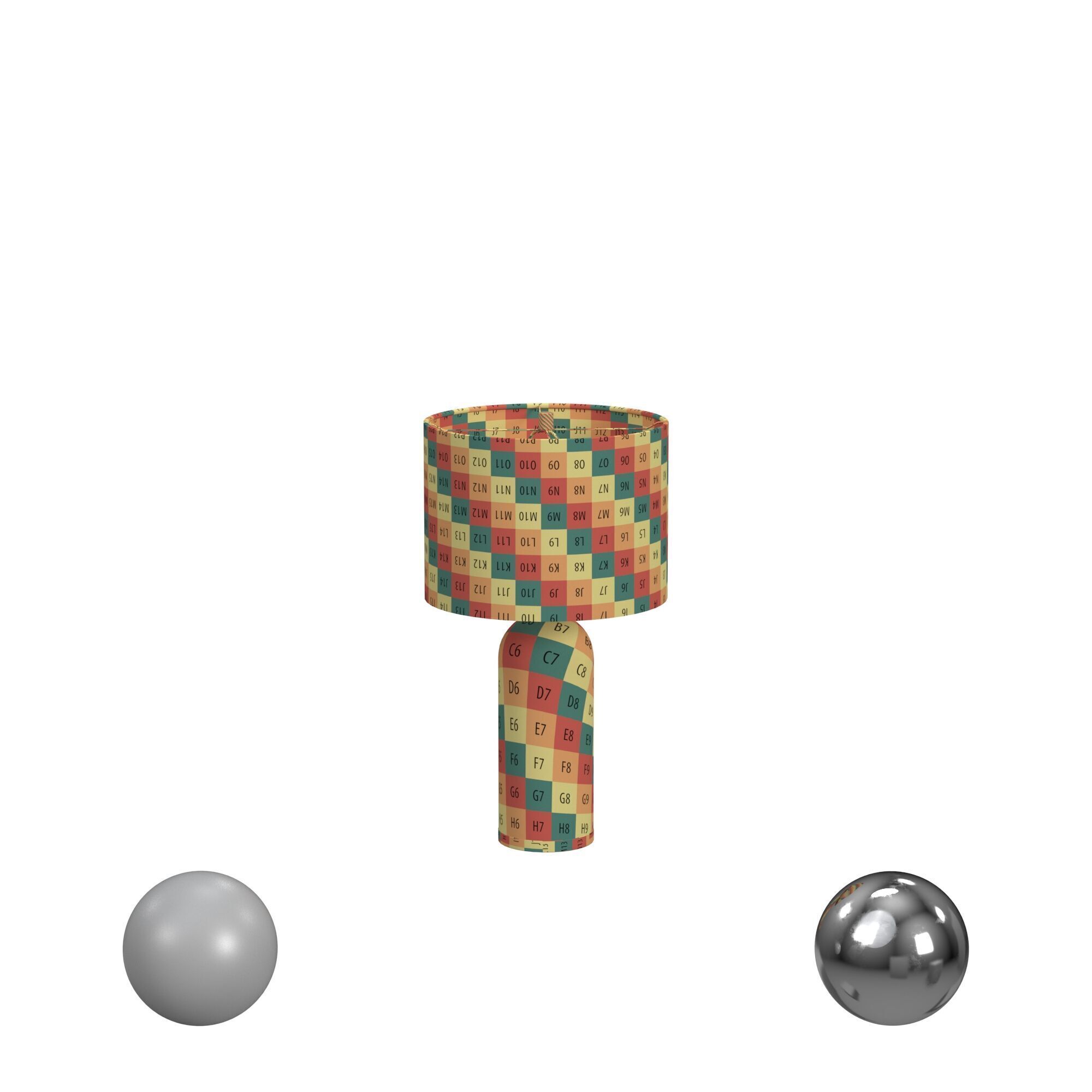 Lanzi Table Lamp 3D model_2