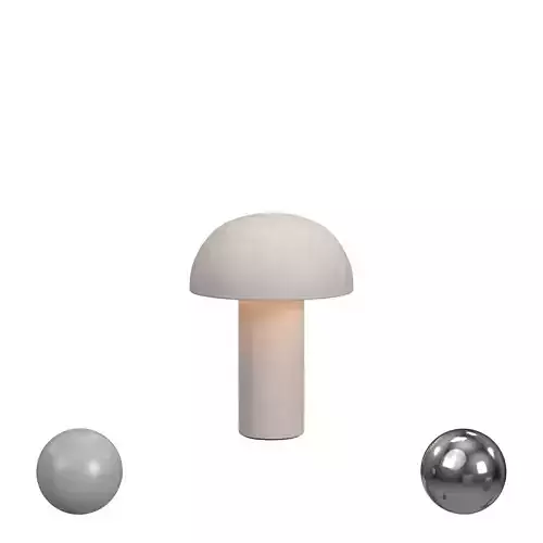 Enoki Natural Dome Table Lamp