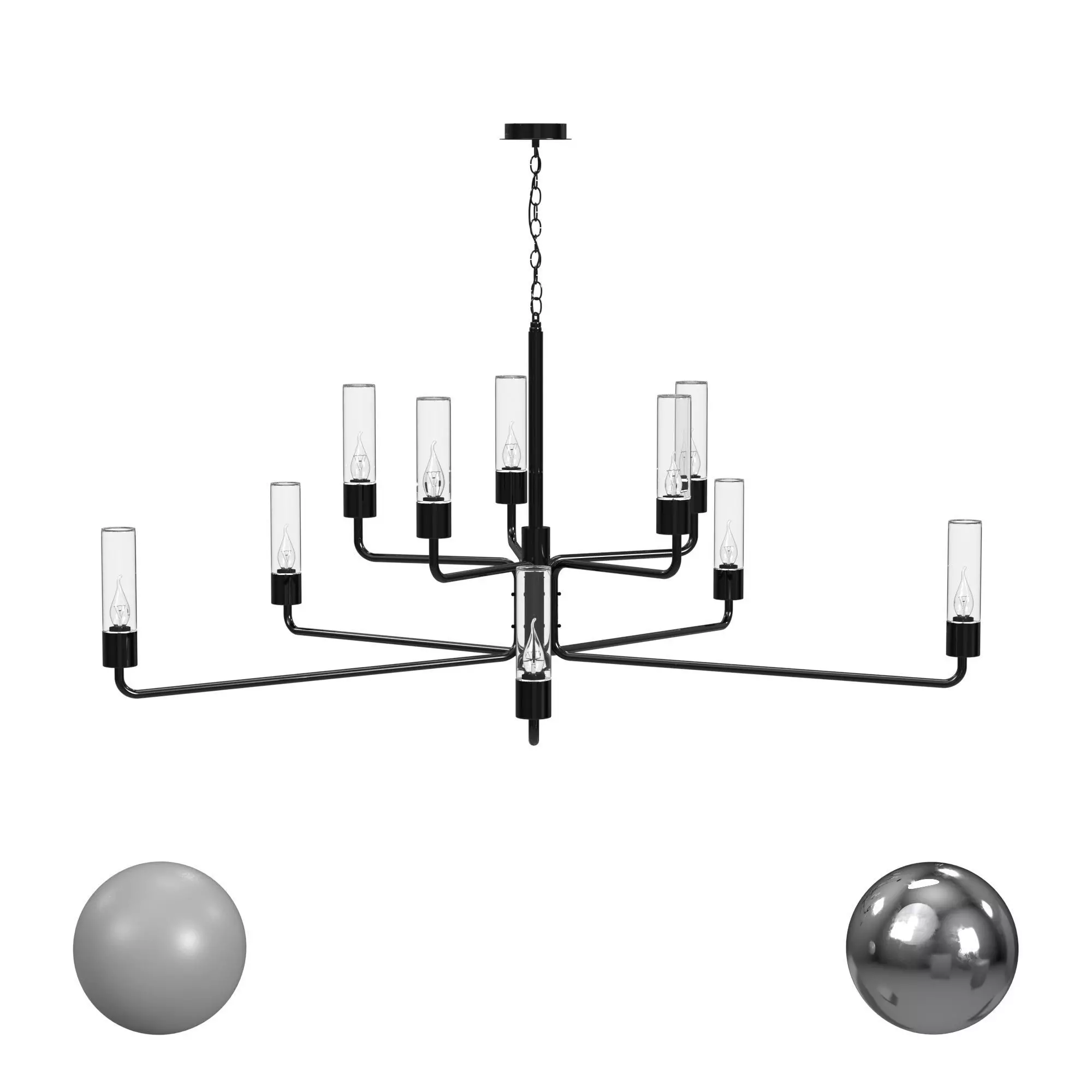 Madeline Chandelier 3D model_0