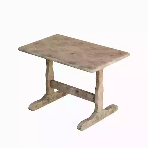 Wooden Dining Table 02 