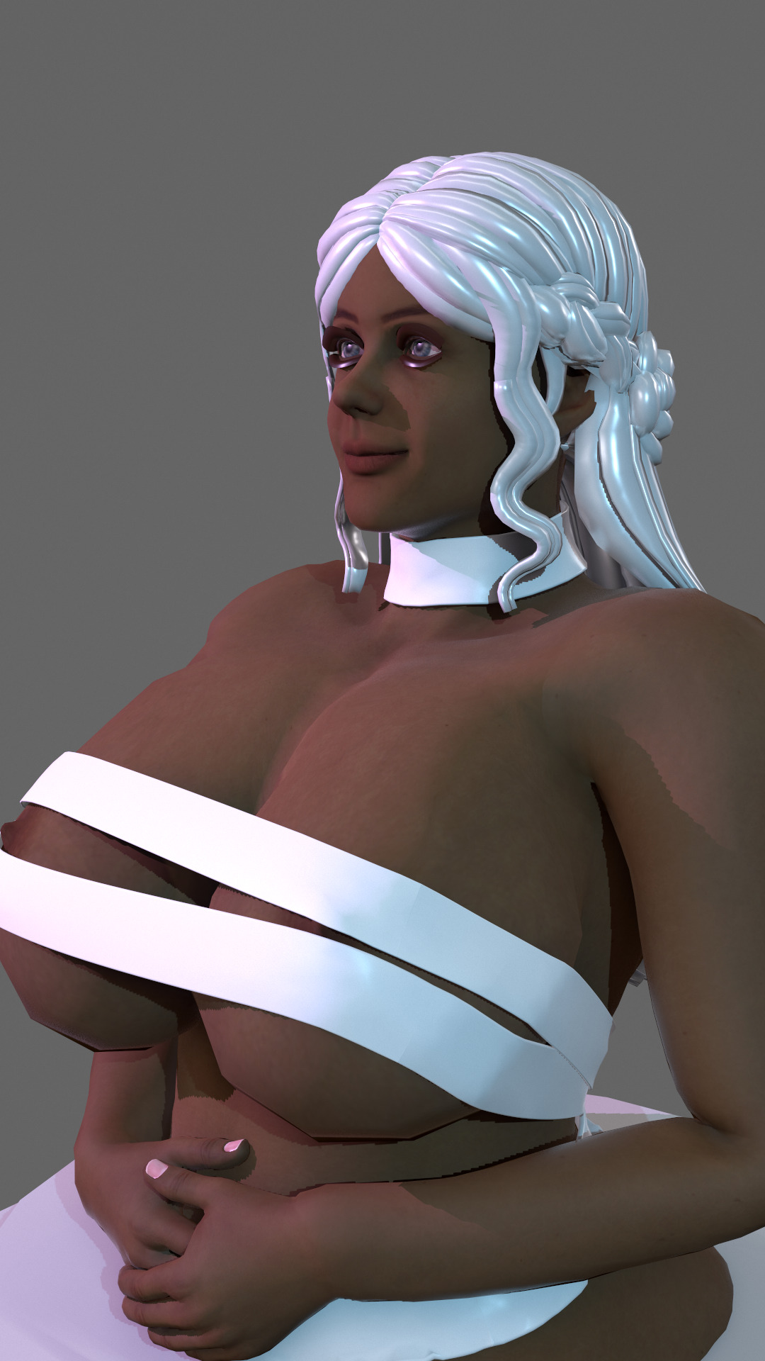 Hot Big Boobs Milf 3D print model_2