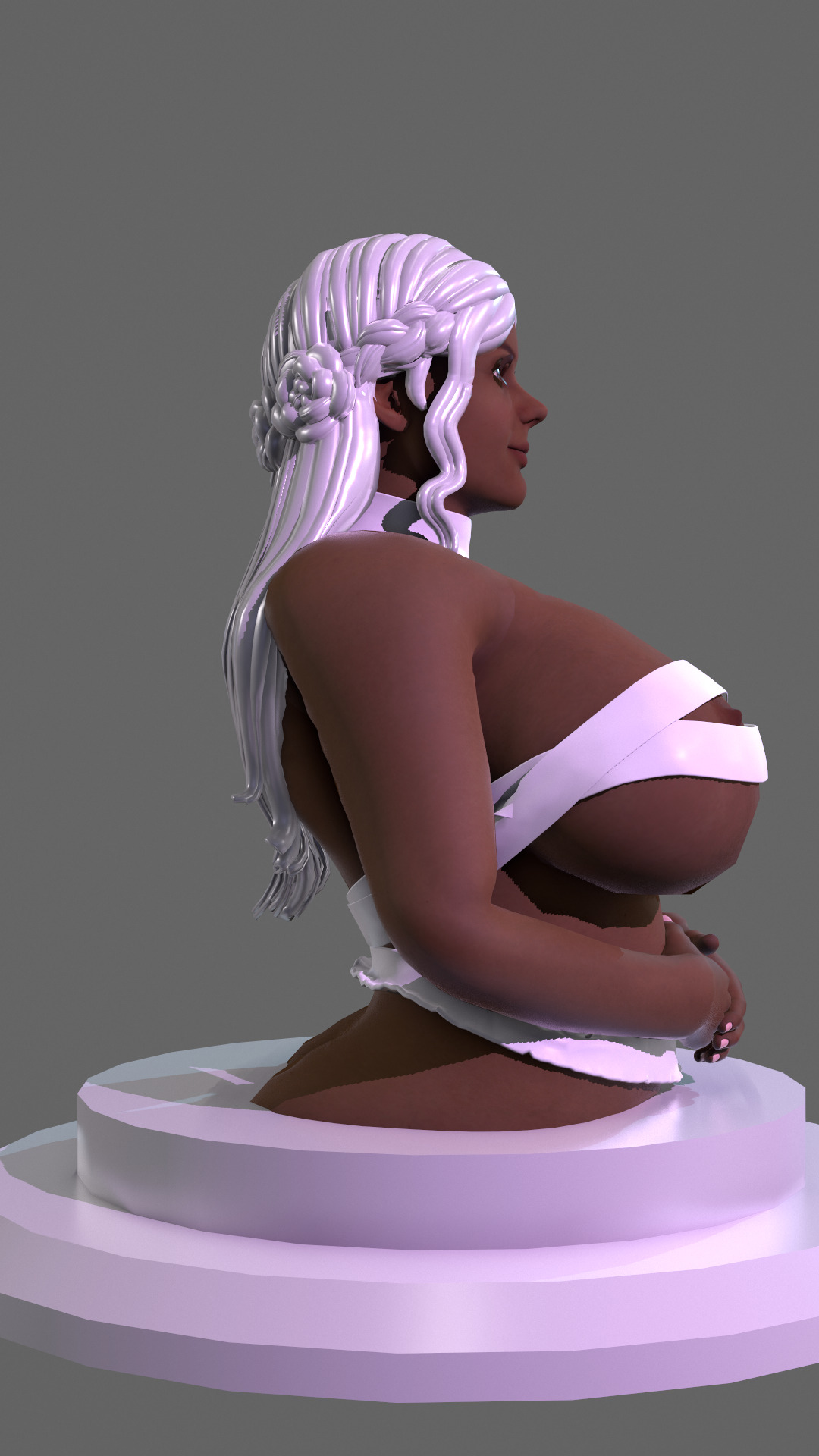 Hot Big Boobs Milf 3D print model_4
