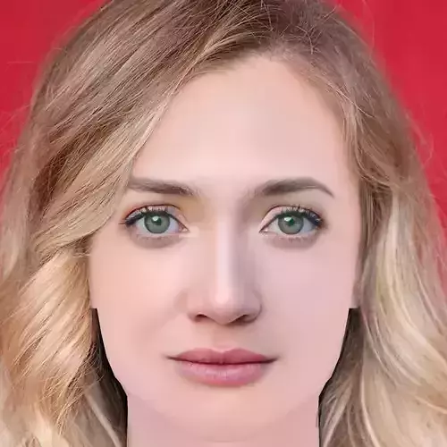 Tilly Keeper Head - No Hair - Low poly head for game