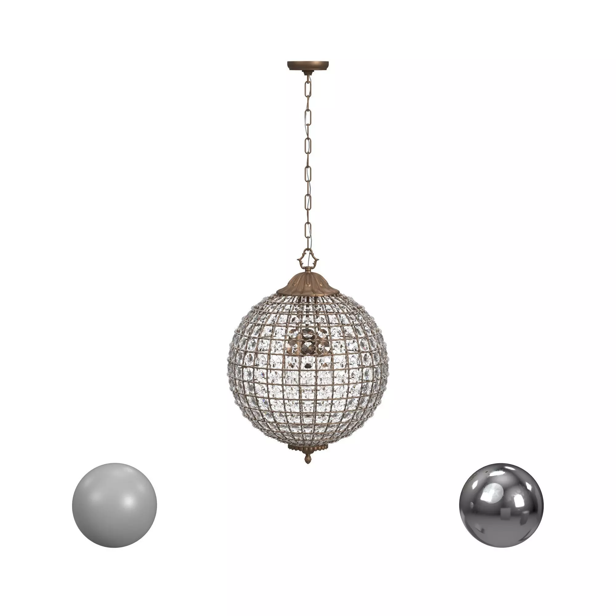 Cimberleigh Chandelier Medium 3D model_0