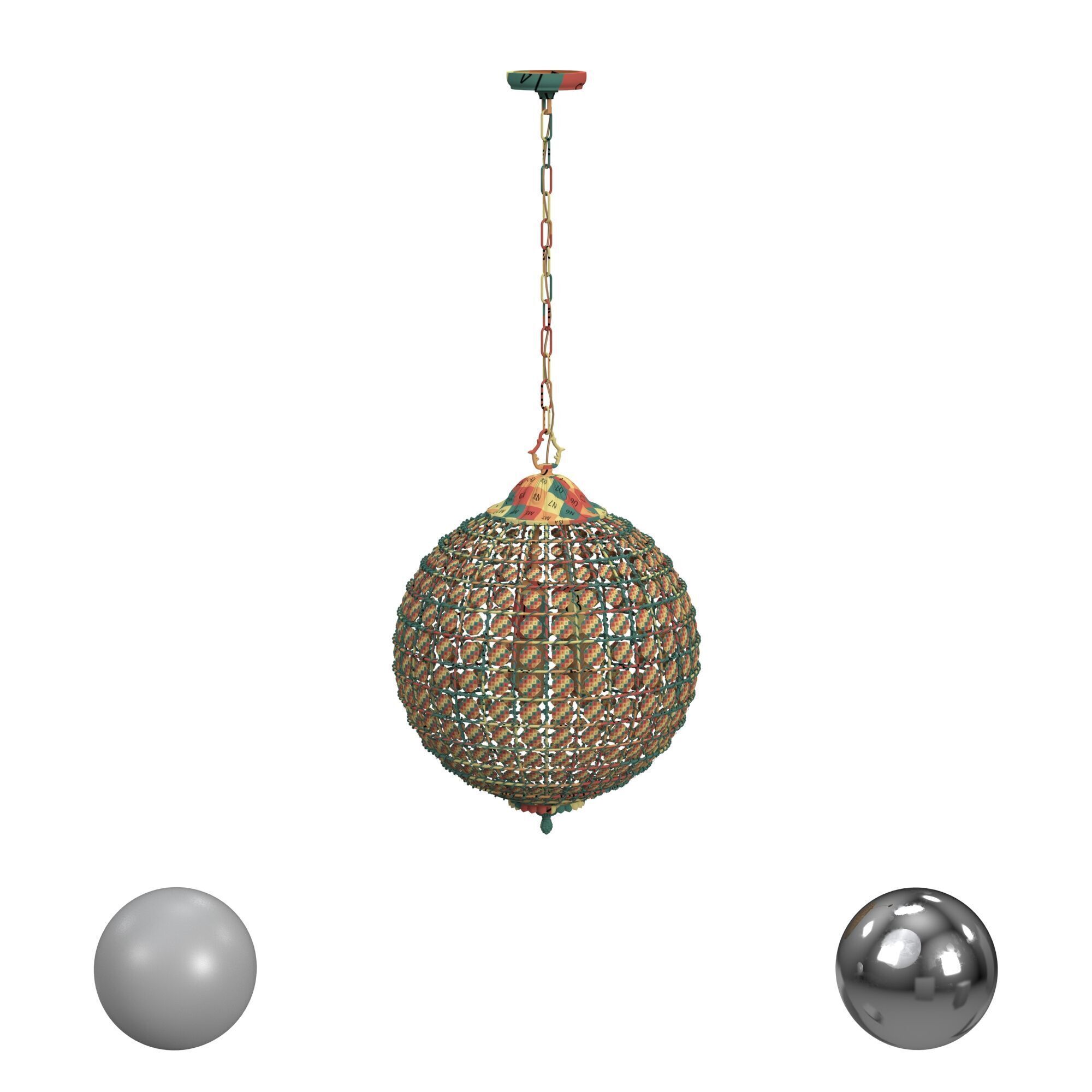 Cimberleigh Chandelier Medium 3D model_2