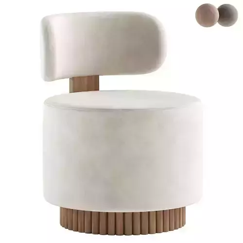 Diane Dining Chair 3D model