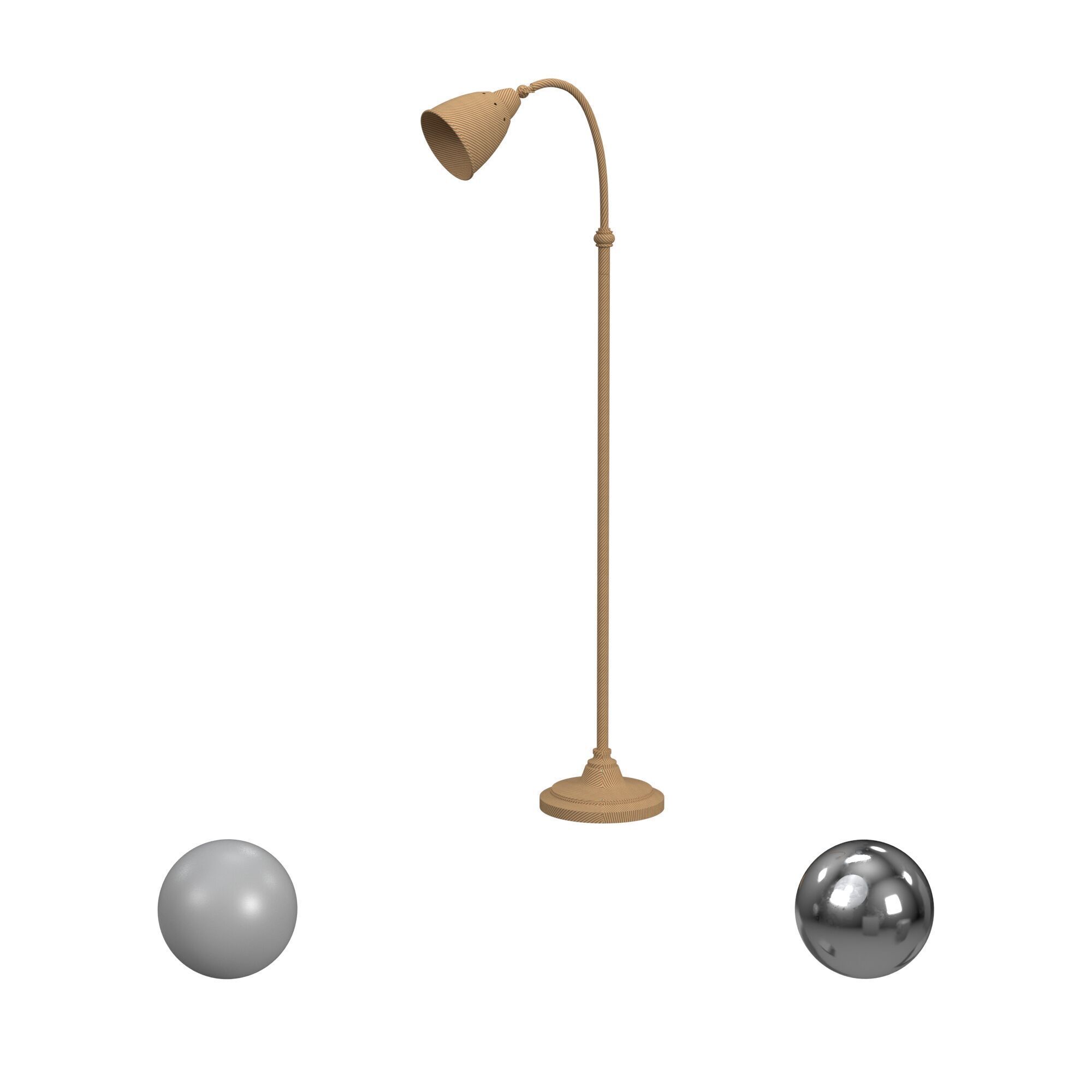 NALDO FLOOR LAMP 3D model_2