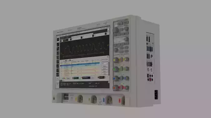 The Infiniium 9000 H-Series high-definition oscilloscopes 3D model