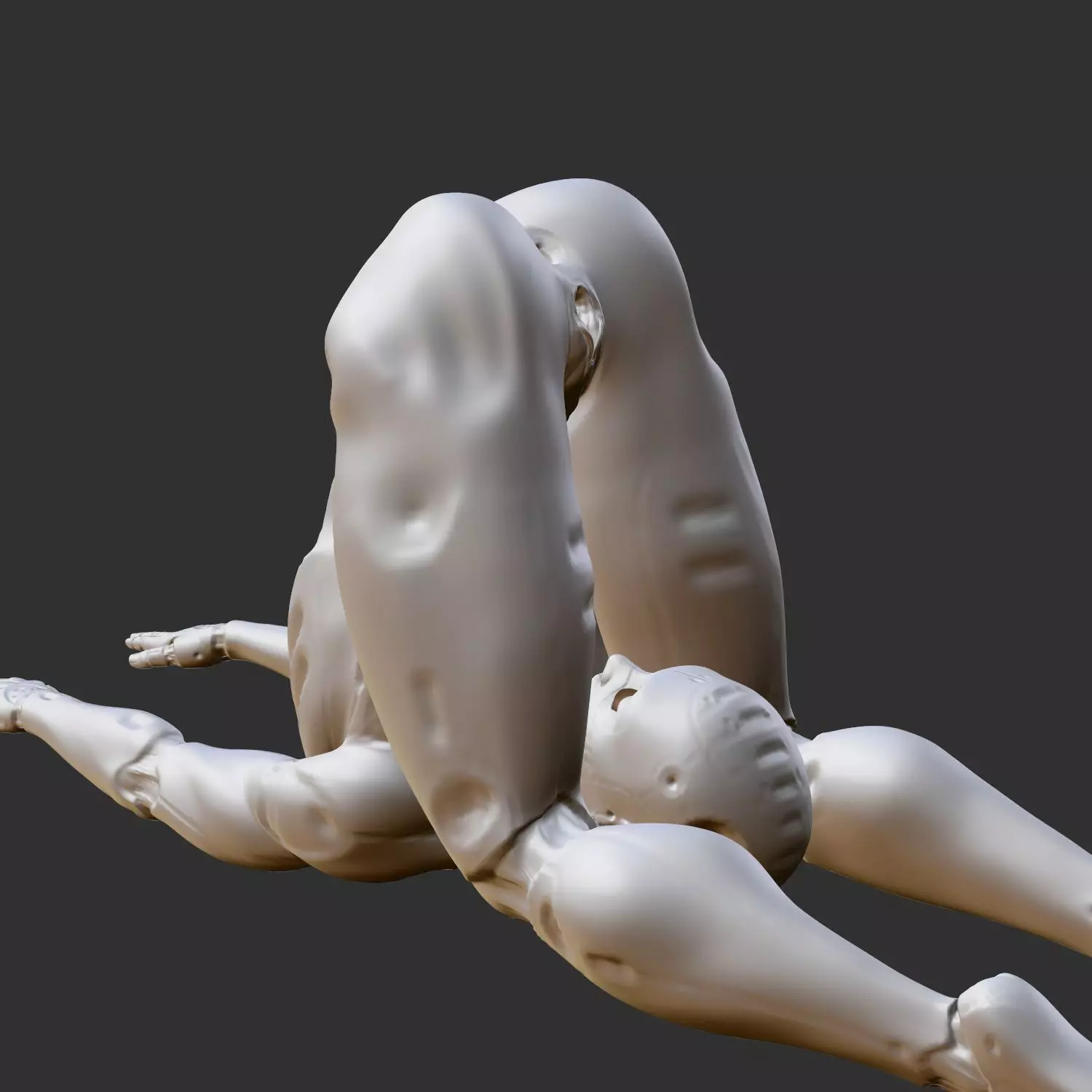 boneless robot  3D print model_0