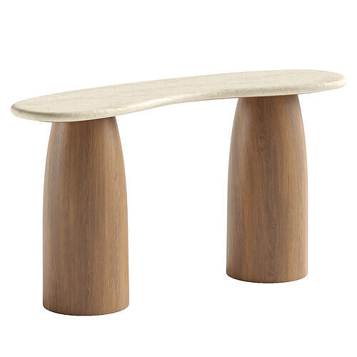 Aurora Console Table 3D model