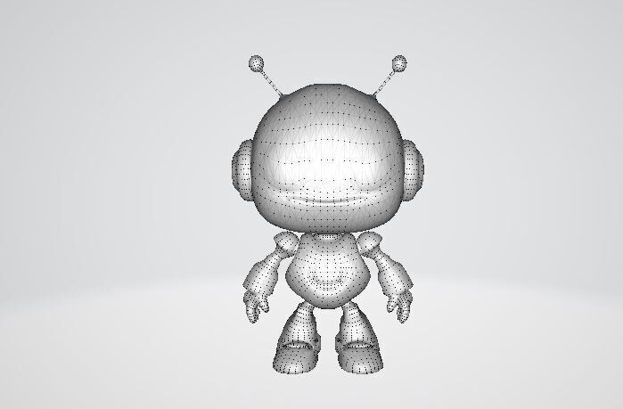 Robot Witch 3D Model Pack Stylized Game Characters PBR Textures Low-poly 3D model_15