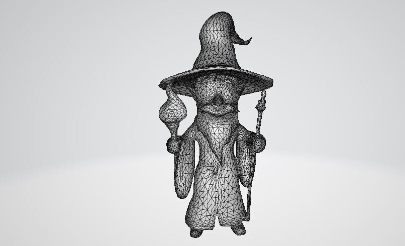 Robot Witch 3D Model Pack Stylized Game Characters PBR Textures Low-poly 3D model_3