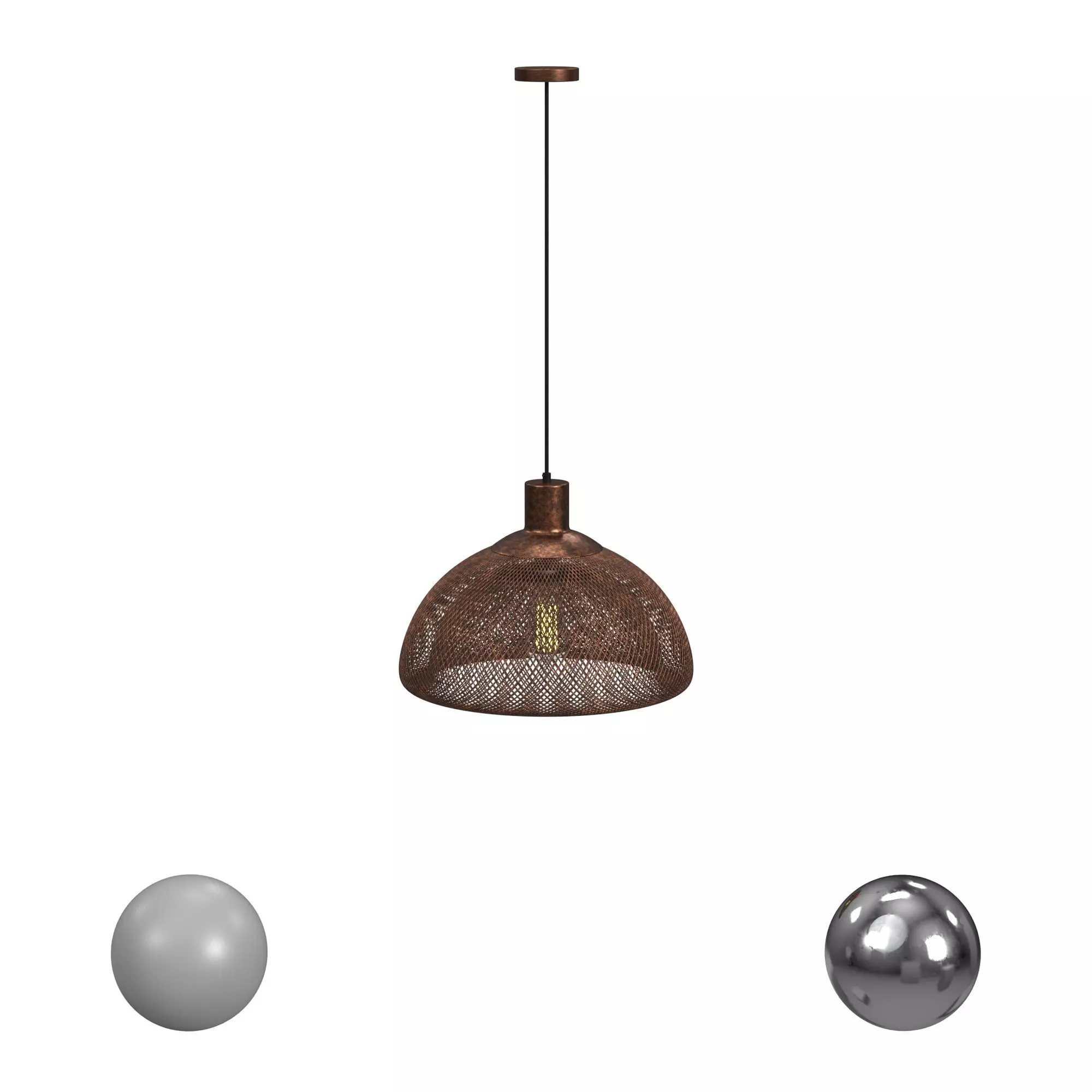 Nova Pendant Large 3D model_0