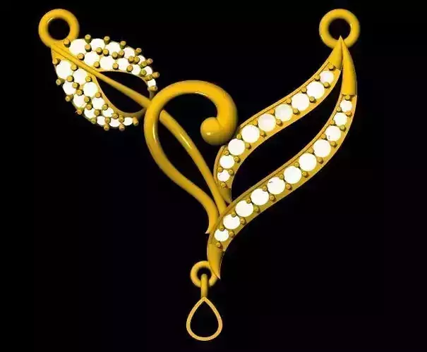 Tanmaniya Necklace 3dm file