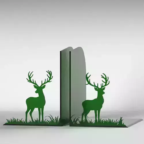 Deers Bookends 3D print model