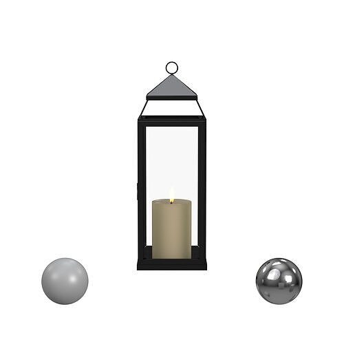Malta Outdoor Lantern 3D model