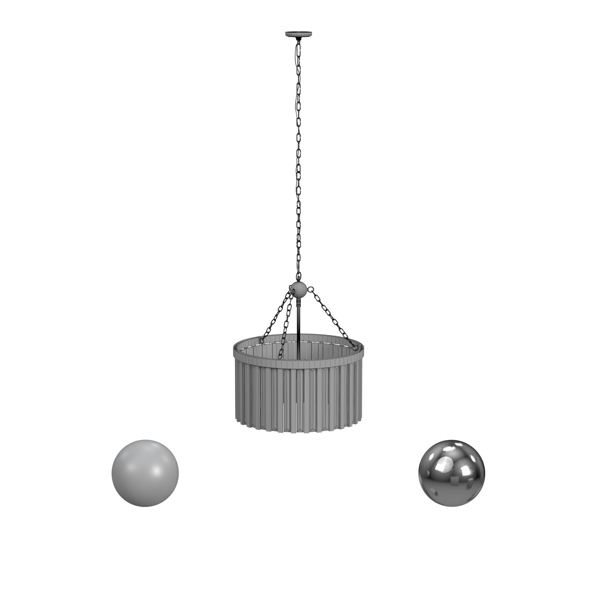 Olympia Chandelier 3D model_3