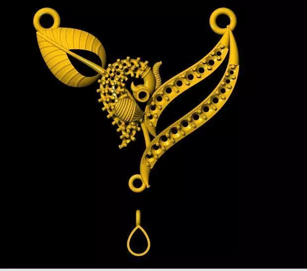 Tanmaniya Necklace 3dm file 3D print model