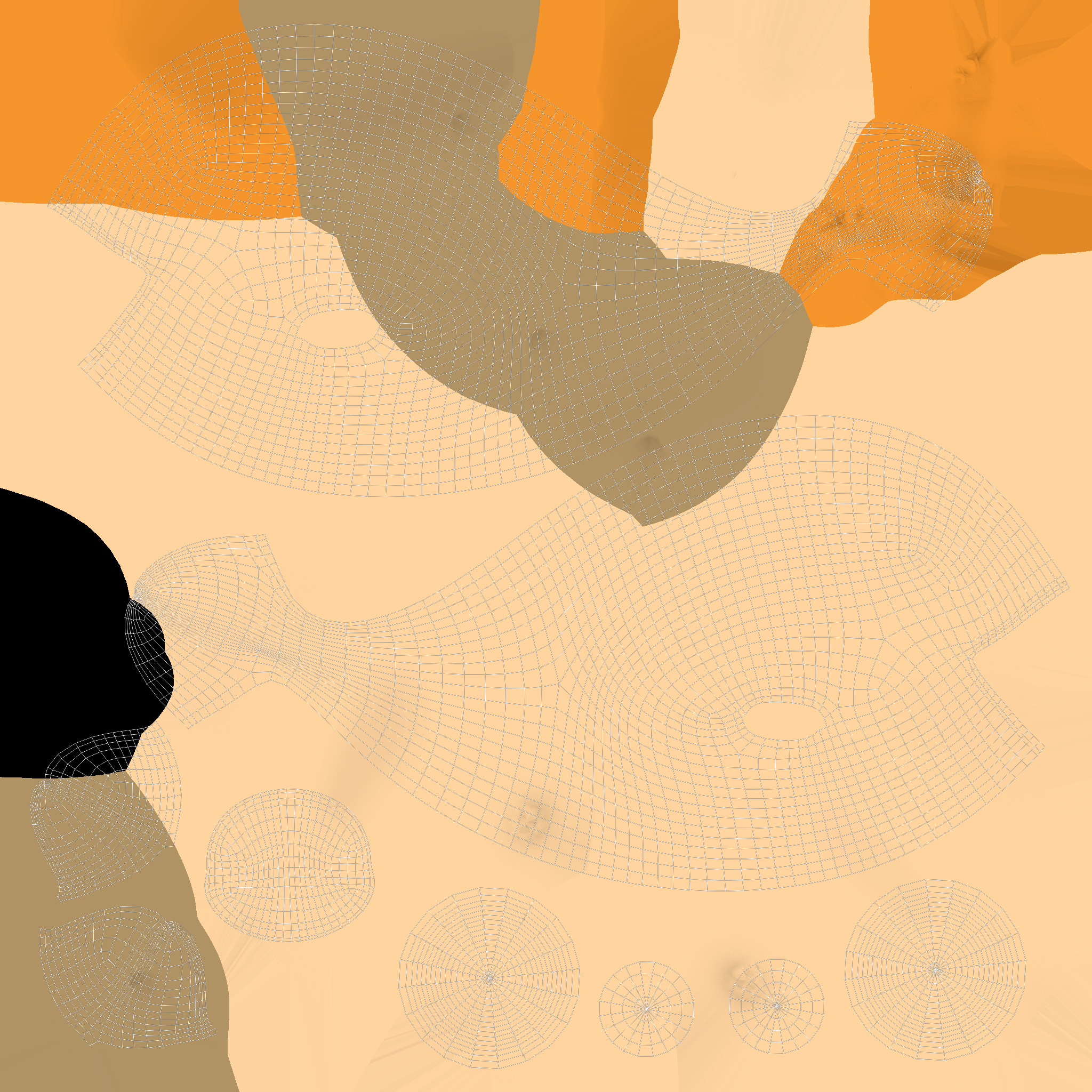 Low Poly - Cartoon Bird Rigged  Low-poly 3D model_21