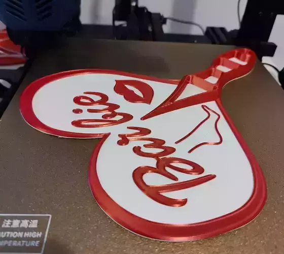 BARBIE FAN 3D print model