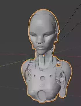 robot  3D model