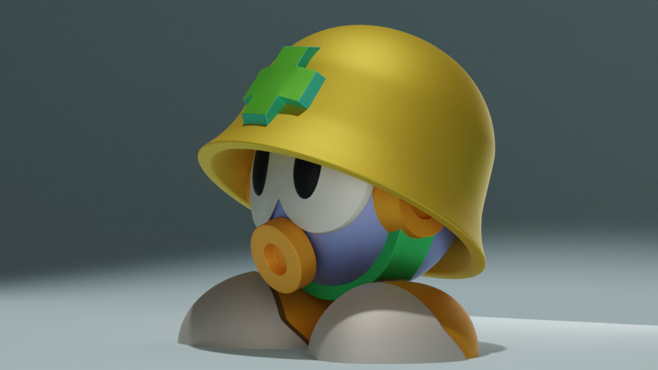 Metall megaman 3D printing collection fan art 3D print model_4