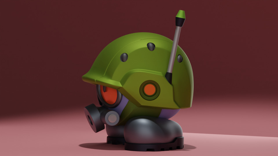 Metall megaman 3D printing collection fan art 3D print model_12