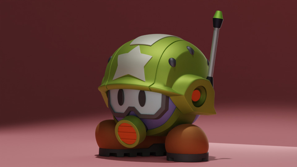 Metall megaman 3D printing collection fan art 3D print model_7
