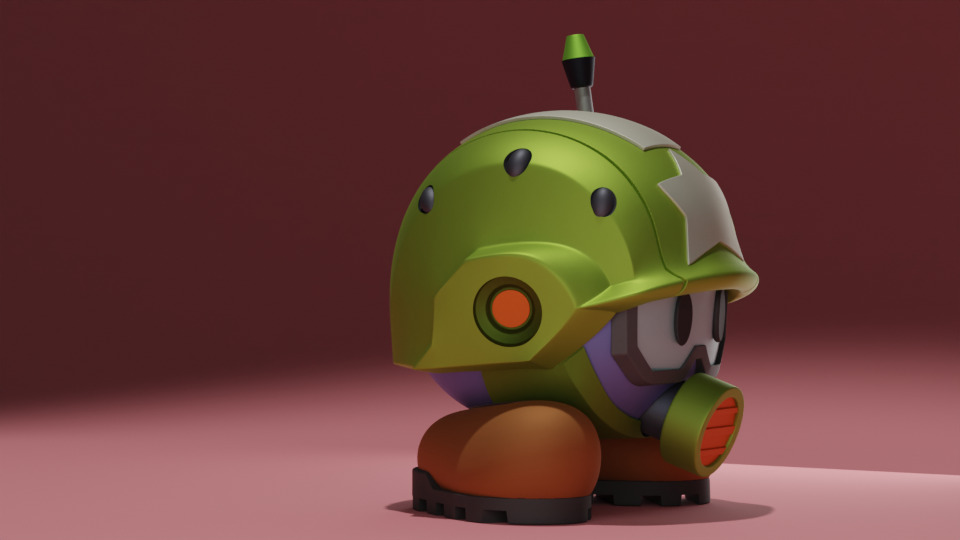 Metall megaman 3D printing collection fan art 3D print model_23