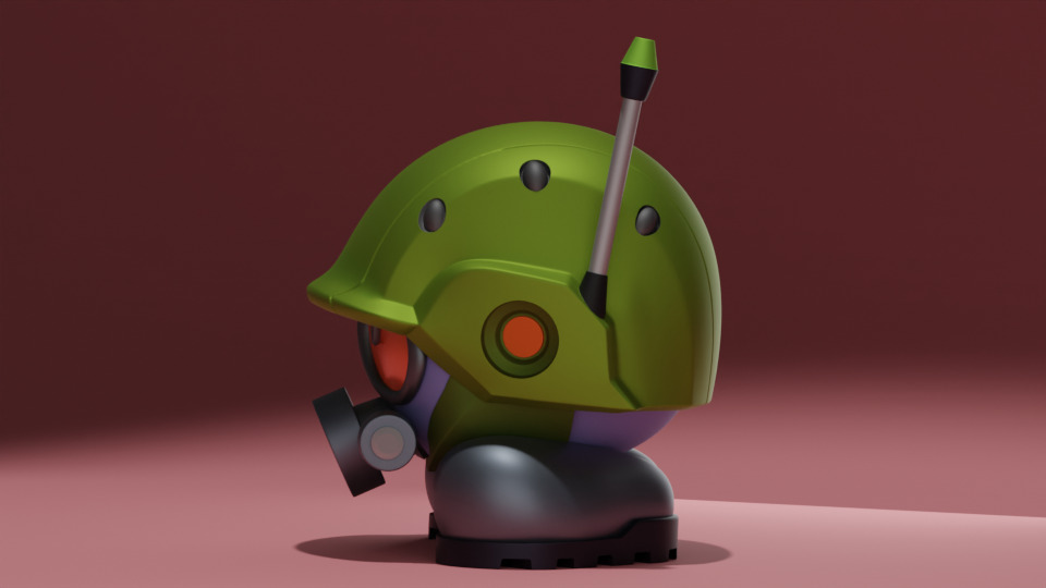 Metall megaman 3D printing collection fan art 3D print model_13