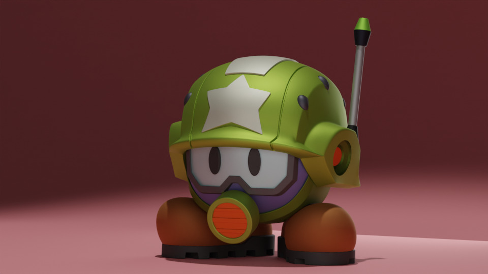 Metall megaman 3D printing collection fan art 3D print model_3