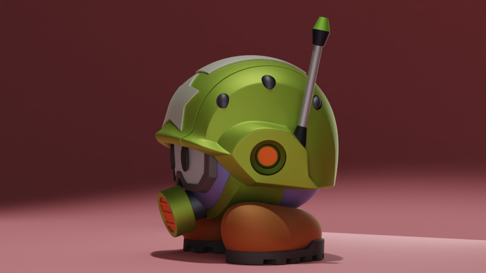 Metall megaman 3D printing collection fan art 3D print model_10