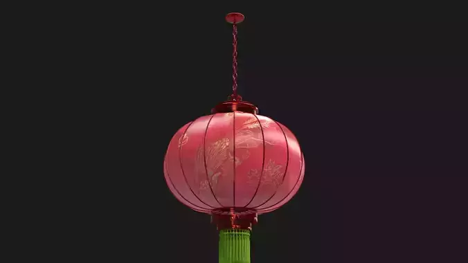 Chinese red lantern 