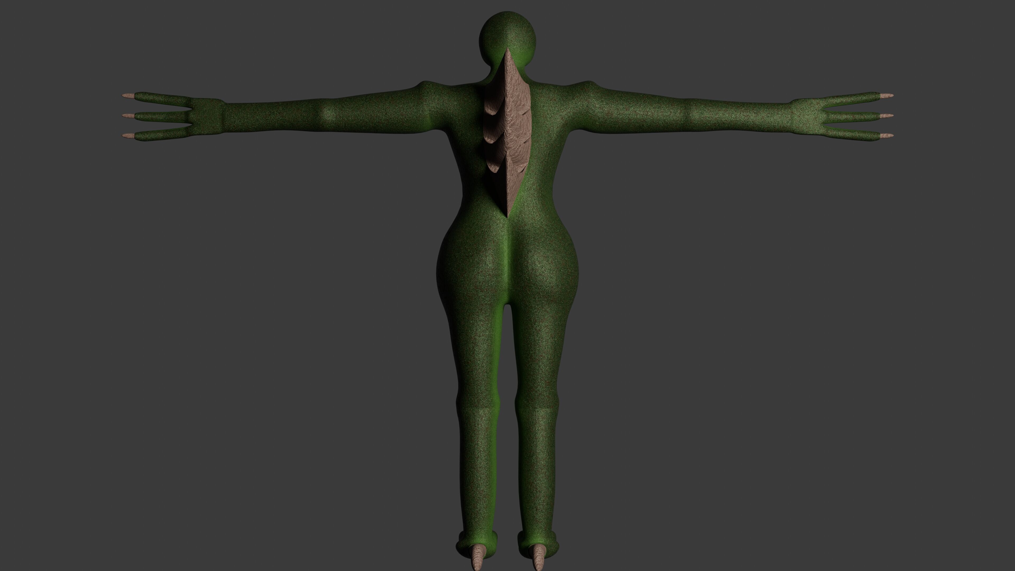 Amphibia Low-poly 3D model_7