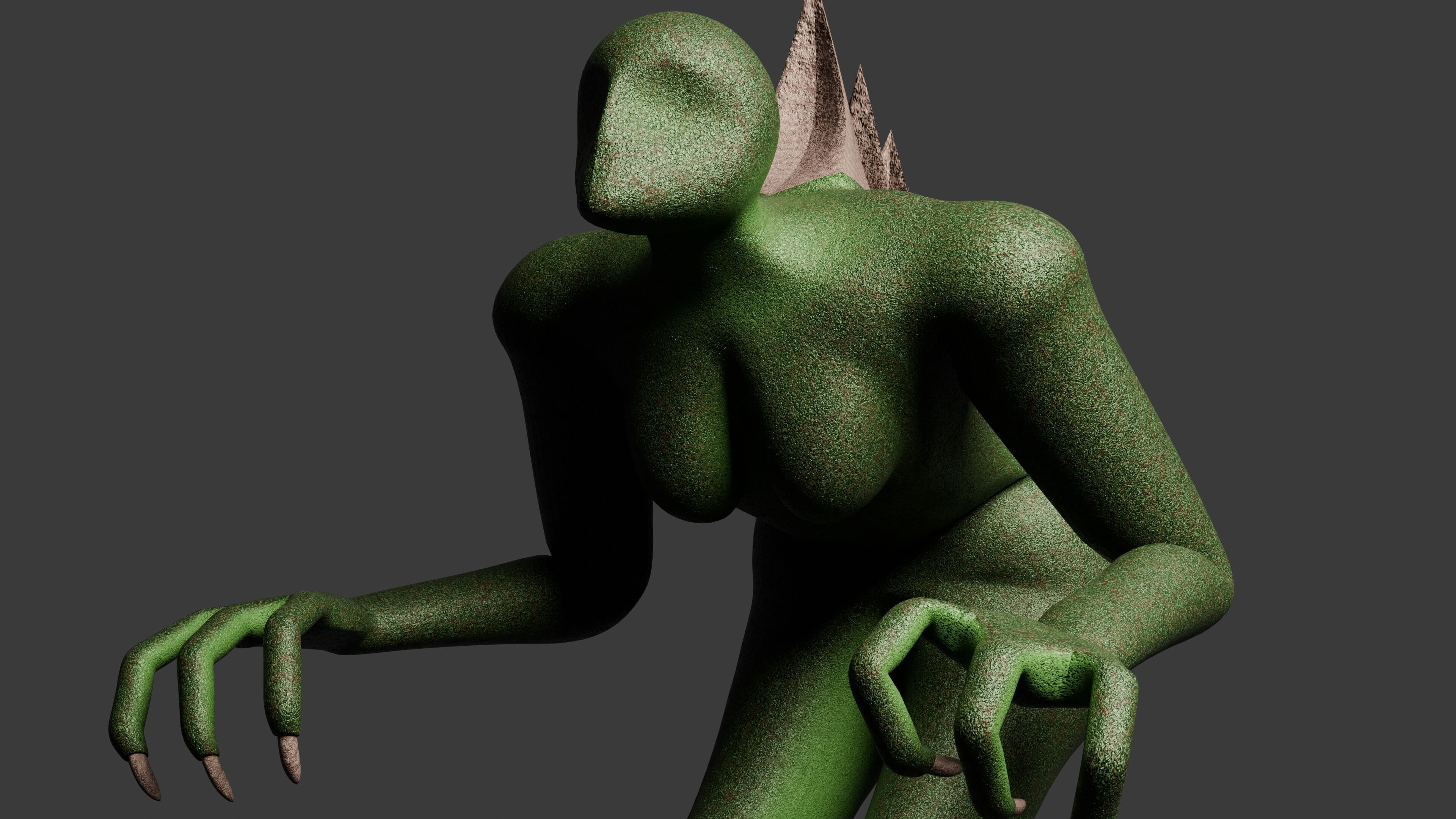 Amphibia Low-poly 3D model_9