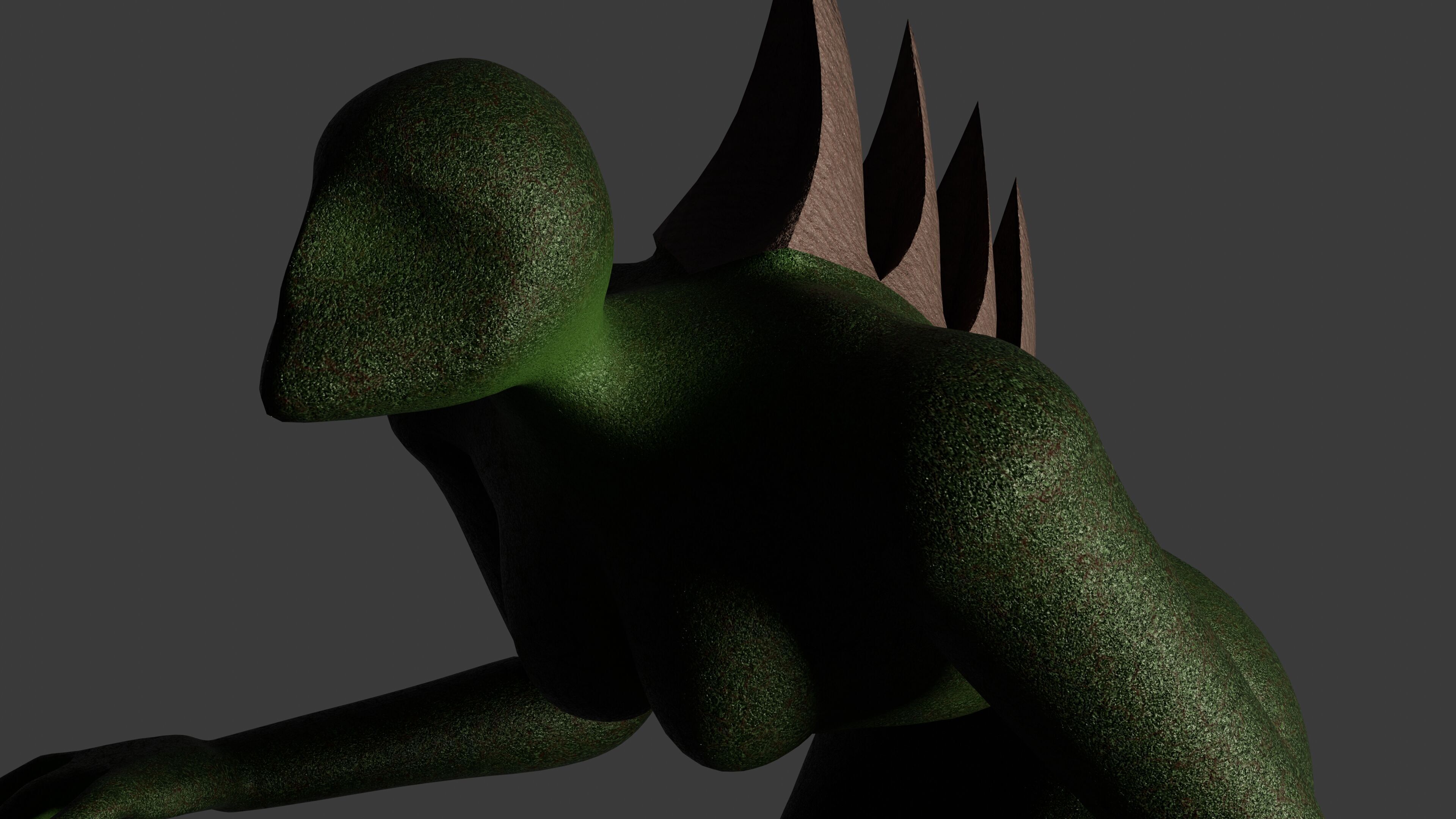 Amphibia Low-poly 3D model_8