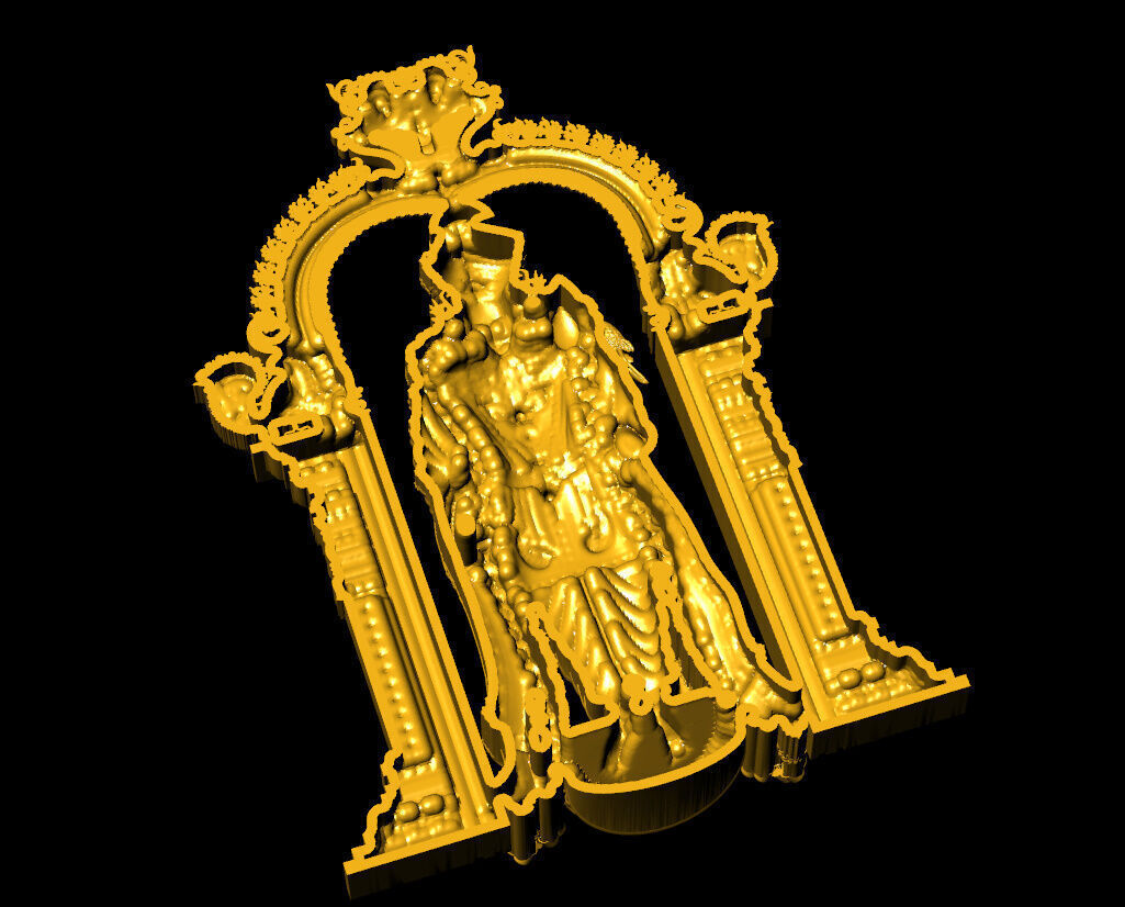 Murgan idol  kartick idol 3D print model_3