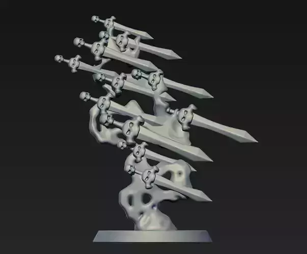 Quicksilver Swords 3D print model