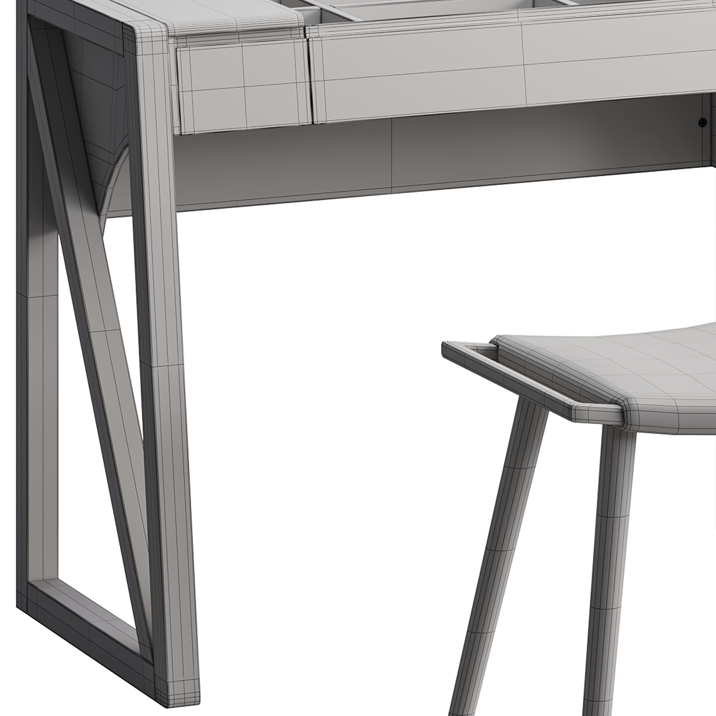 Coiffeuse Latora 3D model_14