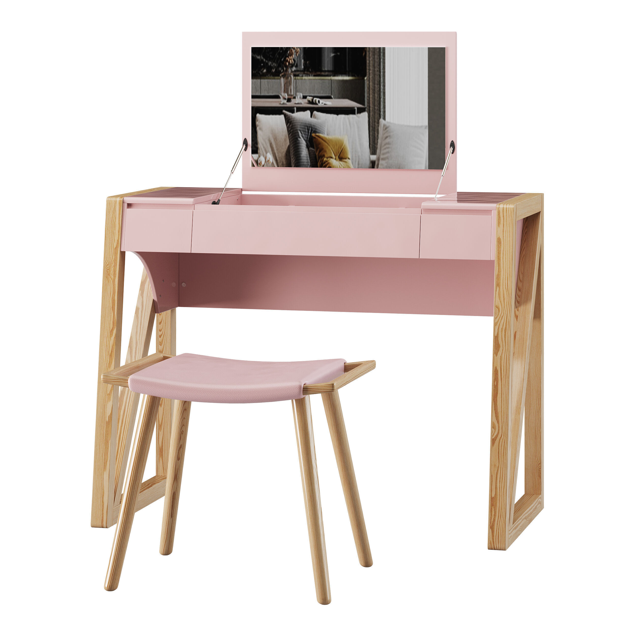 Coiffeuse Latora 3D model_9