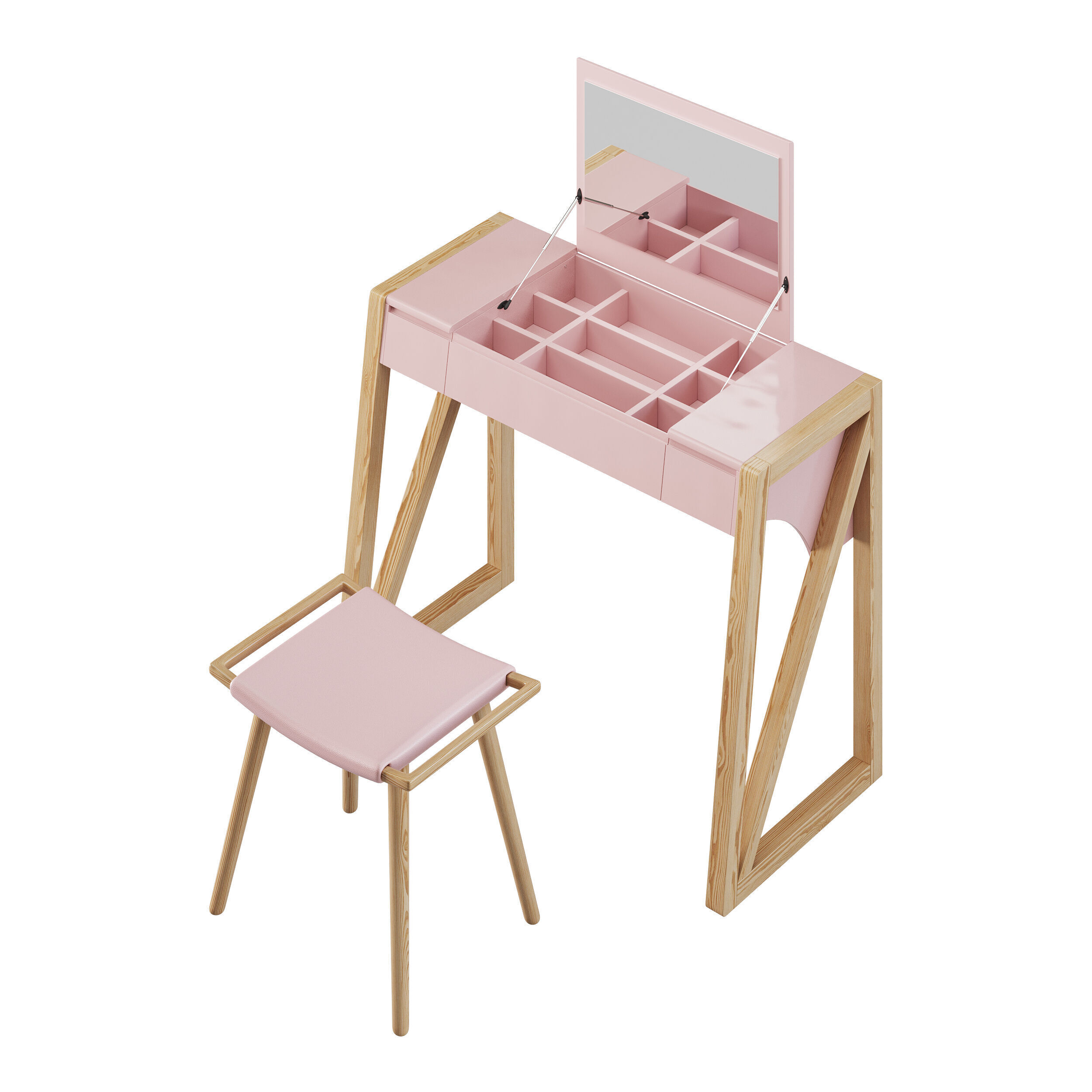 Coiffeuse Latora 3D model_8