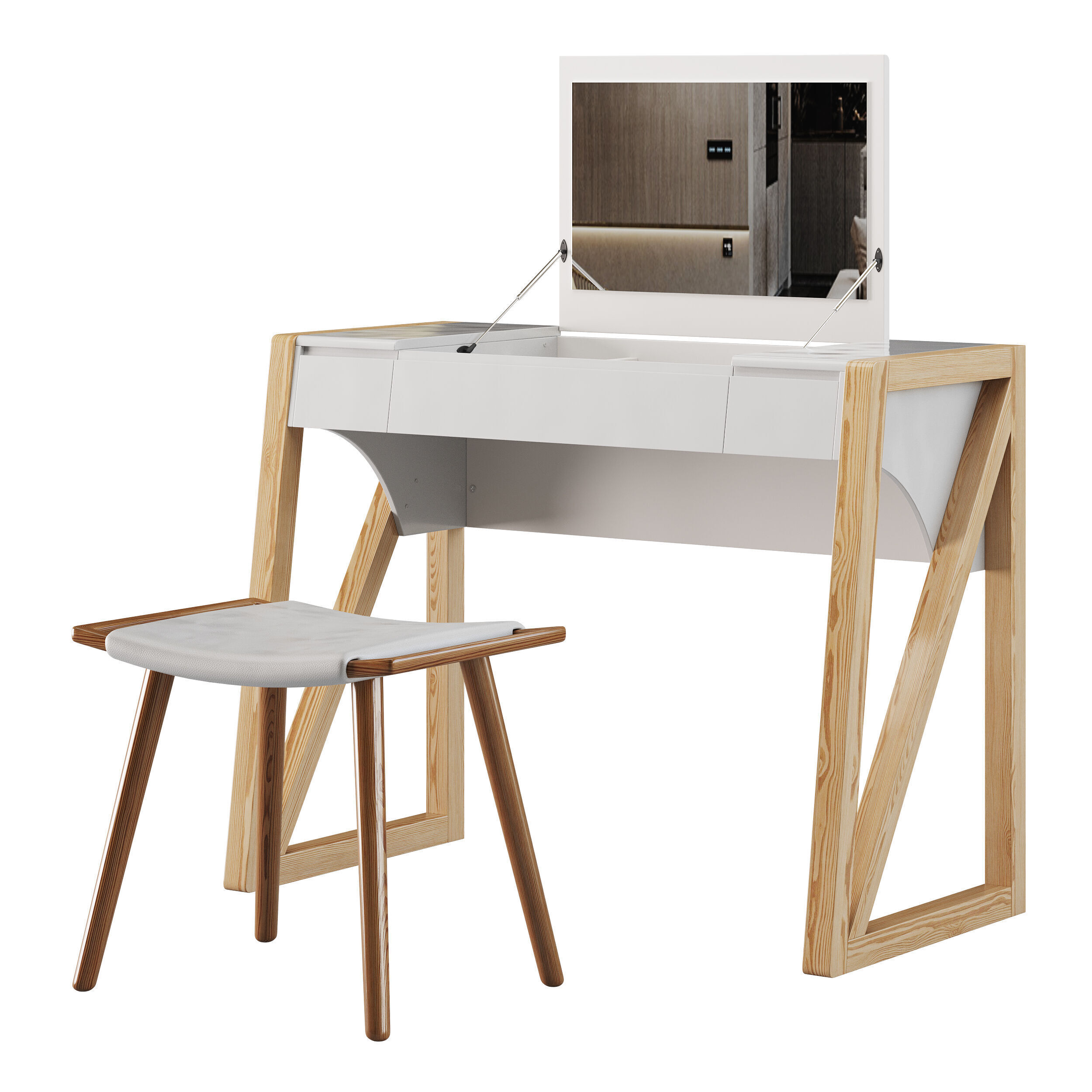 Coiffeuse Latora 3D model_4