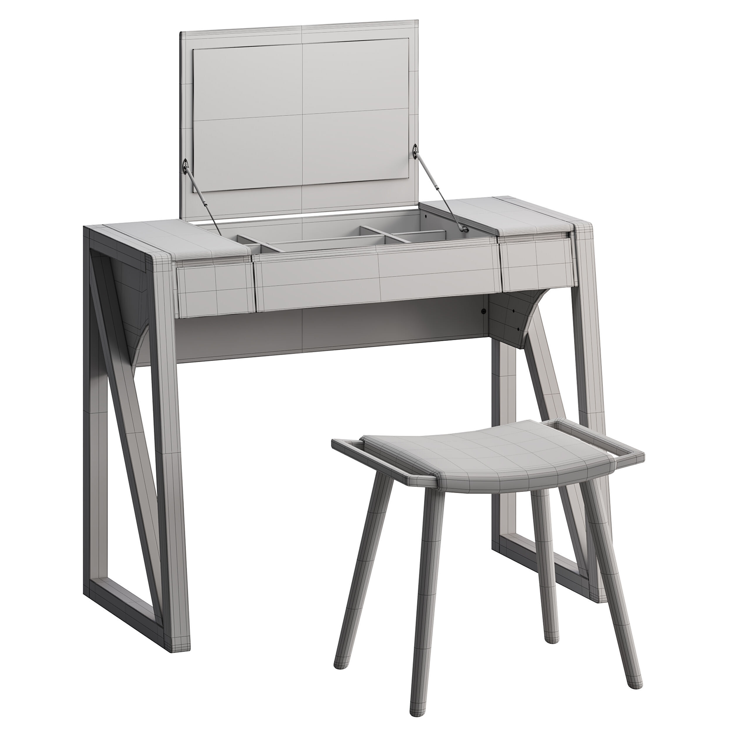 Coiffeuse Latora 3D model_13