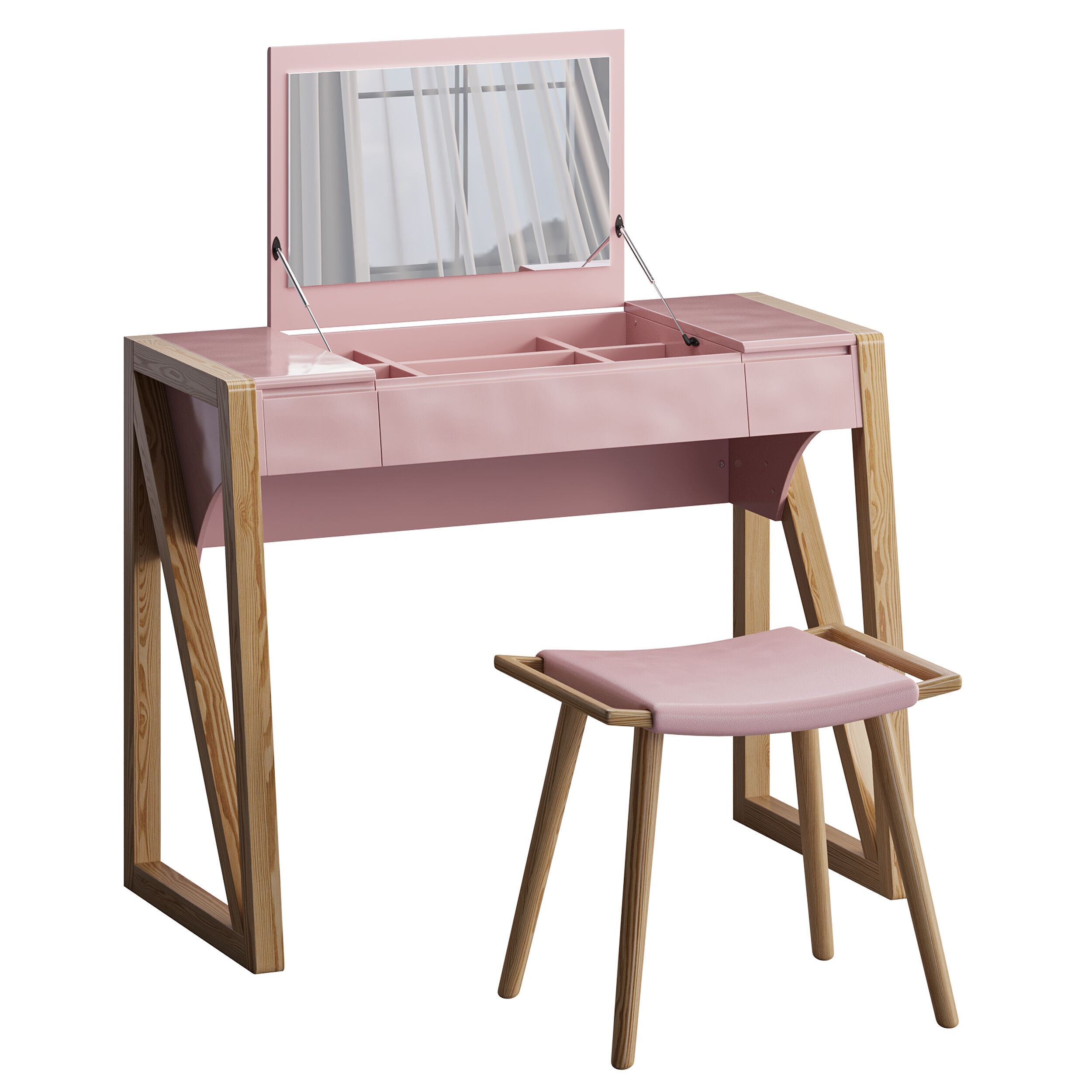 Coiffeuse Latora 3D model_2