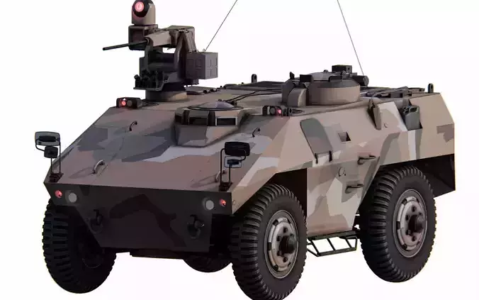 ARMED 4X4 ALL TERRAIN VEHICLE