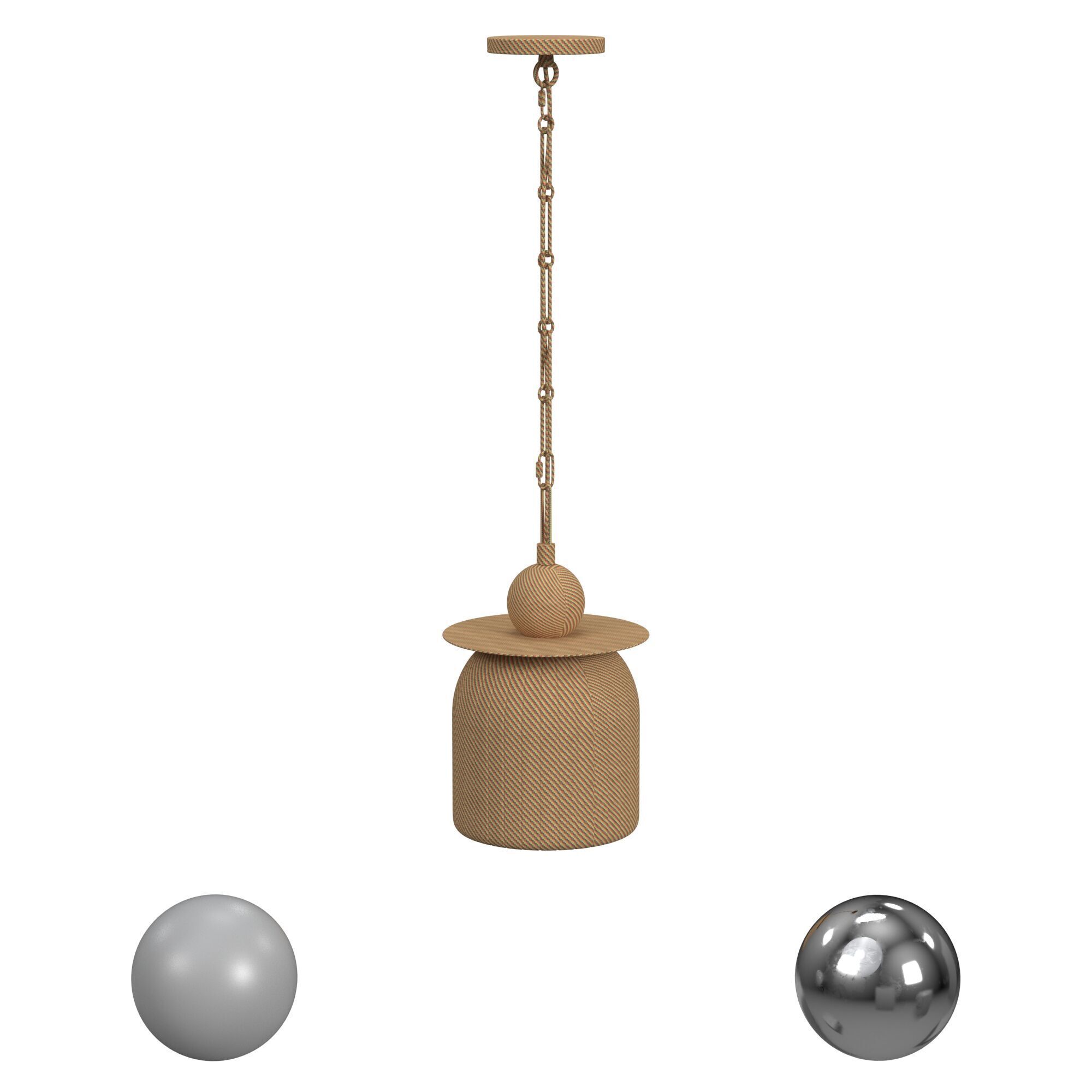 WESTWOOD COLLECTION -HF7501-BK- Low-poly 3D model_2