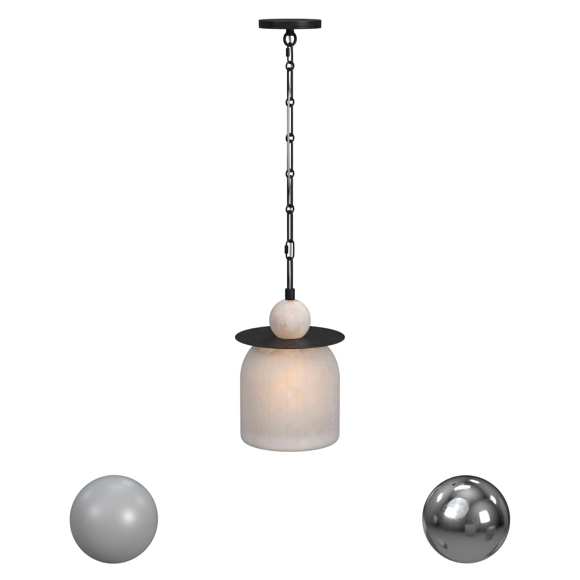 WESTWOOD COLLECTION -HF7501-BK- Low-poly 3D model_1