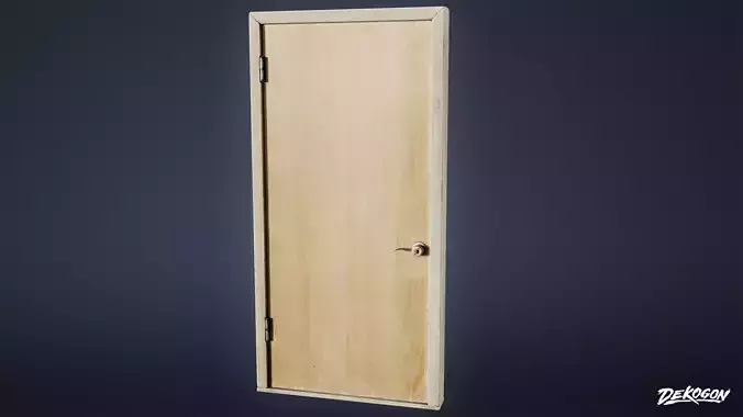 BUILDINGS - Door Interior Set 02 - LOW POLY AND NANITE