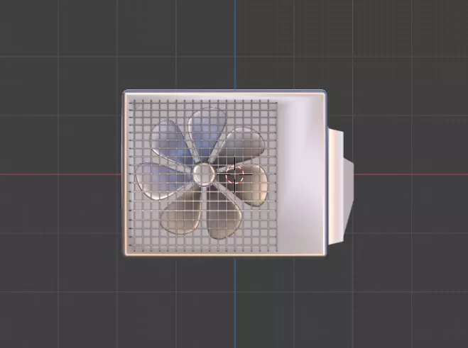 Air conditioner Free low-poly 3D model