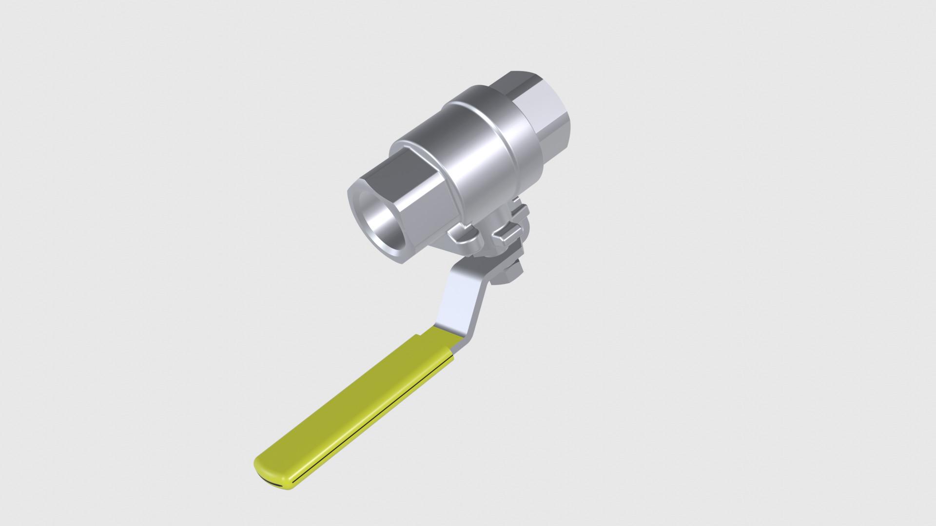 Ball Valve - flow control device 3D model_7
